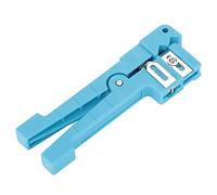 Bewinner Stripper per fibre ottiche 45-163 45-162 Fibra ottica Stripper Cavo coassiale Utensile di taglio per spelare la fibra Simplex e una varietà di cavi in fibra ottica(45-163)