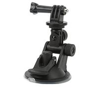 Bewinner Supporto A Ventosa Per Action Camera, Stabile Interfaccia A Vite Da 1/4 Pollice Supporto Per Fotocamera Sportiva, Forte Ventosa In ABS Per Finestrino Auto Cruscotto Barca Kayak, Fotocamera