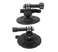 Bewinner Supporto Adesivo Flessibile per Casco Adatto per 6 5 Pro 4 3 3 360 Nano Xtra Muse, Supporto Base per Casco per Action Camera con Bloccaggio Chiave a Testa Sferica a 360°, Adesivo Forte