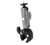 Bewinner Supporto da Moto per Action Camera, Supporto da Manubrio Regolabile a 360° con Cuscinetto Resistente, Compatibile con Go3, X3, Telefono, per Morsetto in Lega di Alluminio