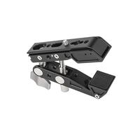 Bewinner Supporto per Braccio a Forma di Granchio con Morsetto Super per Fotocamera, Fori Filettati da 1/4 3/8 per Fotocamere DSLR Treppiedi Supporti Luminosi Morsetto in Alluminio