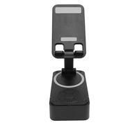 Bewinner Supporto per Cellulare con Altoparlante Bluetooth, Base Girevole 360° Antiscivolo, Suono Surround HD, Ideale per Casa e All'aperto