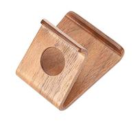 Bewinner Supporto per Cellulare in Legno, Supporto per Telefono da Tavolo Portatile e per Tablet, Staffa Regolabile per Telefono Cellulare per Organizer da Scrivania per Ufficio Domestico (Noce)