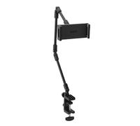 Bewinner Supporto per Tablet Girevole, Supporto per Morsetto per Telefono da Tavolo Multi Angolo per Dispositivi da 4,7 Pollici a 13 Pollici, Ideale per Streaming Live e Videochiamate