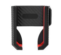 Bewinner Supporto per Telefono Magnetico, Supporto per Telefono Regolabile a 360 Gradi per Palestra e Carrello, Composito in ABS e Gomma Premium per Telefoni da 4,5-7 Pollici (rosso)