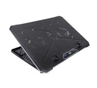 Bewinner TAPPOTTO PER LAPPOP GAMING con 10 Ventole, Luci RGB 8 Livelli di Altezza 5 velocità della Ventola 2 Porte USB Dispositivo di Raffreddamento PER Laptop PER Dispositivi da 12-19 (13 fan)