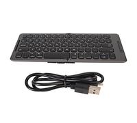 Bewinner Tastiera Bluetooth Pieghevole, Tastiera Wireless a 2 Pieghe con Digitazione a Basso Rumore, Trasporto più Semplice per Windows iOS Android