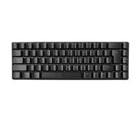 Bewinner Tastiera da Gioco Meccanica V200 Tastiera Cablata Retroilluminata RGB a 68 Tasti per PC IBM, Design Ergonomico, Copritasti in ABS Resistente per Il Gioco, Tasti Combinati di (Nero)