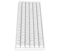 Bewinner Tastiera da Gioco Meccanica Wireless a 82 Tasti, Tastiera per Computer a 3 modalità con Retroilluminazione RGB, Tastiera Cablata Wireless 2.4G/BT/Tipo C per Win (Interruttore ad