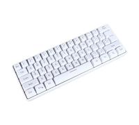 Bewinner Tastiera da Gioco Protettiva Al 60%, Tastiera Compatta Retroilluminata RGB a 61 Tasti, Tastiera a Membrana Cablata Bluetooth Wireless 2.4G in 3 modalità per Dattilografo PC
