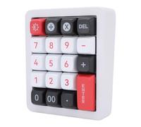 Bewinner Tastiera Macro Programmabile Numpad Meccanica, Tastiera Numerica RGB a Caldo 19 Tasto RGB con Interruttori Lineari e 12 modalità di Retroilluminazione, Tastiera Macro di Tipo C (WHITE)