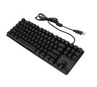 Bewinner Tastiera Meccanica Blue Switch Tastiera Cablata da Gioco Retroilluminata RGB per Laptop Nera, Struttura a Pannello in Metallo, Supporto Posteriore Pieghevole per Utenti 10