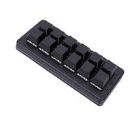 Bewinner Tastierino da Gioco Cablato a 12 Tasti con Macro Personalizzate | Materiale ABS durevole, progettato per uffici e giochi, supporta l\'uscita di stringhe, il controllo multimediale