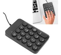 Bewinner Tastierino Numerico Cablato, Tastierino Numerico USB a 19 Tasti, Tastiera Numerica Portatile Ergonomica per Computer Portatile, 10 Milioni di Pressioni
