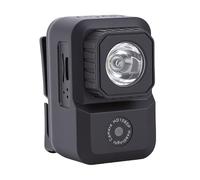 Bewinner Telecamera Montata Sulla Testa 1080P con Luce LED |Batteria da 1000 MAh, Archetto Regolabile Ed Espandibile da 128 GB per Uso Esterno/lavoro