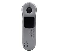 Bewinner Telecomando per Presentatore Wireless Ricaricabile con Ricevitore USB Bluetooth 5.3 e 2.4G, Mouse Clicker per Presentazioni con Touchpad, Controller a Scorrimento per PC, Laptop, (GREY)