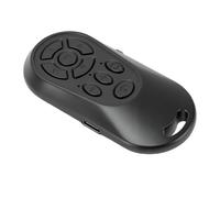 Bewinner Telecomando per Telefono Bluetooth, Pulsante per Otturatore con | Corpo in ABS, Portata di 10 M, Batteria da 55 MAh, Autonomia di 12 Ore, Ricarica di 90 Minuti, Otturatore di Messa a Fuoco
