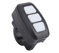 Bewinner Telecomando Wireless per Telefono da Bici |Impermeabile IPX6, Portata 15 M, Batteria 100 Ore, Ricarica Rapida USB-C per Accessori Ciclismo IOS e Android (WHITE)