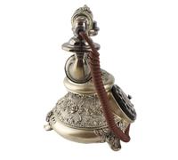 Bewinner Telefono Vintage con Quadrante Girevole, Telefono con Rotazione Antica in Resina Classica per Arredamento da Scrivania, Nessuna Batteria Necessaria, da Ufficio retrò Leggero