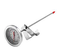 Bewinner Termometro per Olio per Frittura in Acciaio Inossidabile per Friggitrice, Indicatore di Temperatura Accurato da 50-550°F per Patatine Fritte, Pollo Fritto, Barbecue - Sonda Resistente Al