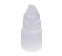 Bewinner Torre di con Design Unico per Meditazione Yoga | Pietra traslucida, colonna semitrasparente, decorazione per l\'home office, promuove la serenità, centrotavola elegante