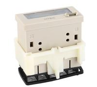 Bewinner Totalizzatore Contatore Digitale a 8 Cifre con Display LCD, Contatore Elettrico Senza Ingresso di Tensione, Totalizzatore con Montaggio a Pannello H7EC-N, Resistente all'acqua Antipolvere
