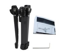 Bewinner Treppiede Compatto Base con Vite da 3/8 Pollici per Monopiede DSLR | Treppiede per fotocamera in metallo, cuscinetti antiscivolo, inclinazione di 20°, rotazione di 360°, con filettatura da 3/8