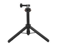 Bewinner Treppiede Magnetico per Selfie Stick per Pocket 3 Action 5 Pro 4 3, Treppiede da Tavolo in Lega di Alluminio Estensibile da 19 a 53 Cm con Regolazione a 4 Livelli, Kit per