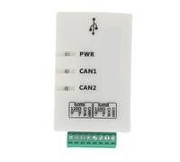 Bewinner USB a Can Adapter Dual Channel, Can Bus Analyzer con Isolamento, Tasso di Baud 5k-1m, per Calibrazione Automobilistica, Automazione Industriale, Nuova Diagnostica dei Veicoli
