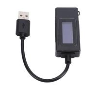 Bewinner USB Tester Power Meter Voltage Current per Ricarica (BLACK) | Lettura del display digitale, rilevamento rapido della carica, analizzatore del cavo di ricarica, strumento diagnostico