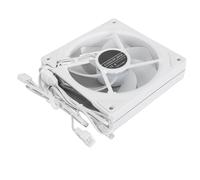 Bewinner Ventola CPU Ventola di Raffreddamento per Case ARGB da 120 Mm, Ventola di Raffreddamento Silenziosa per Computer PWM a 4 Pin da 800 a 2000 Giri/min, (Foglia positiva Bianca)