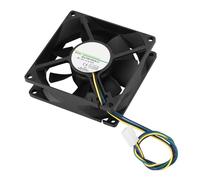 Bewinner Ventola di Raffreddamento del Telaio con Controllo della Temperatura PWM DC12V 0,41 A 8 Cm 4 Pin, Cuscinetto Idraulico 80 Mm 4000 Giri/min 38,55 CFM, Dissipazione del Calore Silenziosa Ad