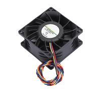 Bewinner Ventola di Raffreddamento del Telaio del Computer, Ventole del Case del Computer per Il Controllo della Temperatura A 4 Pin PWM, Raffreddamento della CPU A Doppia Sfera 4900 RPM,