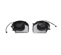Bewinner Ventola di Raffreddamento GPU CPU per Laptop per PE60 PE70, Ventola di Raffreddamento CPU a 3 Fili a 3 Pin Kit Ventola di Raffreddamento GPU per GL62 GL72 GP62
