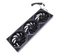 Bewinner Ventole per Case PC GT360, Ventole di Raffreddamento per Computer ARGB PWM 9 Pale con Effetto di Illuminazione 3D e Cuscinetto Idraulico per Raffreddamento CPU GPU Ad Alte