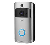 Bewinner Videocamera Campanello Video Wireless, Videocitofono Campanello Video WiFi, Risoluzione 1280 X 720 HD, Rilevamento Movimento, Visione Notturna, Audio a 2 Vie, Controllo