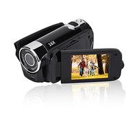 Bewinner - Videocamera Digitale Portatile, videocamera Full HD, Supporto Scheda 128G, Rotazione a 270°, 1080P, 16X, Alta Definizione, per Party, Picnic all'aperto, Campeggio