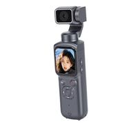 Bewinner Videocamera per Vlogging Portatile 4K da 64 MP con WiFi, Touch Screen da 1,72 Pollici, Stabilizzazione con Tracciamento Automatico 330, Rallentatore Time Lapse, Registratore