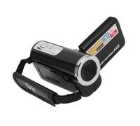 Bewinner Videocamera, Videocamera per Vlogging HD 1080P 16MP con Schermo Rotante da 2 Pollici, Videocamera con Zoom Digitale 16X con Scheda di Memoria da 32 GB (BLACK)