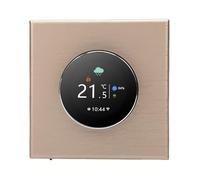 Bewinner WiFi Smart Knob Termostato Display Digitale per Sistema di | Compatibile con , climatizzazione domestica, schermo a colori TFT, efficienza energetica, facile installazione 86x86