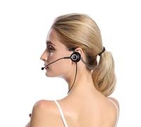 Bewinner1 Cuffie per Call Center Cuffie Senza Fili Microfono Cancellazione del Rumore per Ufficio Cuffie PC Leggero Cuffie Telefoniche Confortevoli, Cuffie Professionali per Webinar(senza Adattatore)