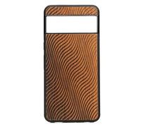 Bewood Custodia per cellulare in vero legno, in silicone TPU, antiurto, compatibile con Qi, realizzata a mano, venature naturali del legno
