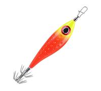 Bexdug Esche per calamari da carne, esche da pesca multi-gancio - Ganci per Jig Squid incandescente | Per fiume, lago, stagno, impalcatura, nave, gatti di mare, pescatori all'aperto e appassionati