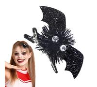 Bexdug Forcine per capelli di Halloween, fermagli per capelli di Halloween | Fermagli per capelli cosplay pipistrello dei cartoni animati - cosplay di Halloween, fermagli per capelli con ali