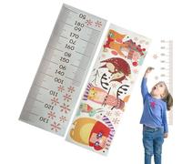 Bexdug Grafico per la crescita dei bambini, grazioso metro per misurare l'altezza | Righello autoadesivo da parete per bambini, righello di misurazione 'altezza per asilo, decorazione da