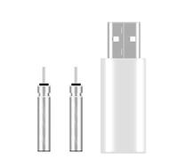 Bexdug Indicatore di abbocca, caricatore elettronico luminoso CR 425 ricaricabile con batteria a sospensione USB, indicatore di abboccata