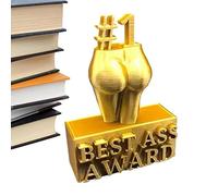 Bexdug Ornamento Trofeo | Ornamento in Resina per miglior Culo d'oro,Nessun Ornamento Decorativo deformante per la casa per Studio, Hotel, Camera da Letto, ostello