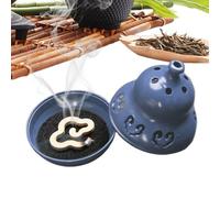 Bexdug Portaconi Per Incenso - Bruciatore Di Incenso A Forma Di Zucca | Supporto Estetico Purificazione 'Aria Aromaterapia Decorazione Base Per Casa Bagno Giardino Stanza Meditazione