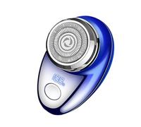 Bexdug Rasoio rotante, da viaggio per uomo,Trimmer a ricarica rapida - Strumento per la toelettatura del rifinitore a umido e a secco, rasoio rotante portatile senza fili con display della