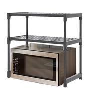Bexdug Ripiano Per Top Cucina | Scaffale Per Microonde,Scaffale Organizzatore Multifunzionale Per Elettrodomestici Utensili Stoviglie Pentole E Bottiglie Spezie